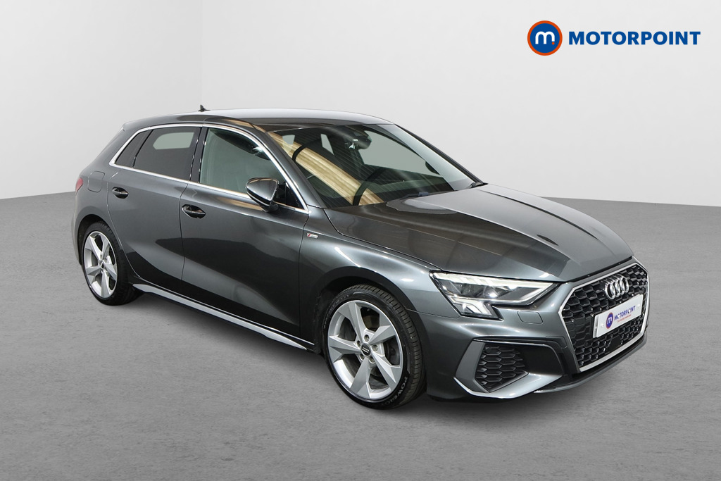 Audi A3 S Line Manual Petrol Hatchback - Stock Number (1544242) - Drivers side front corner