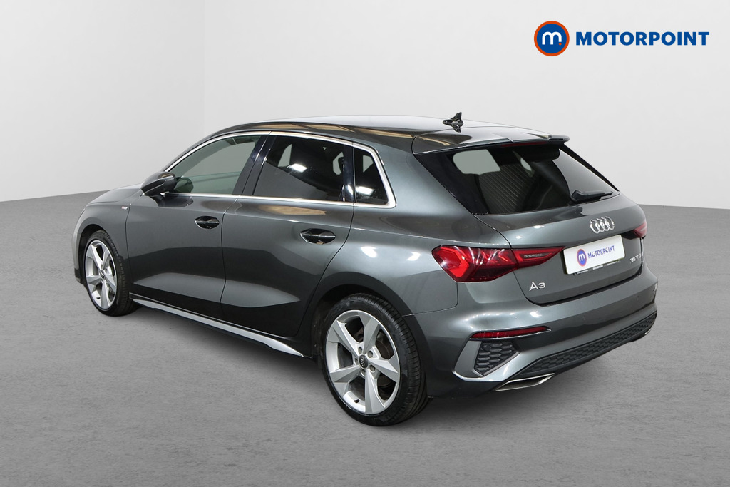 Audi A3 S Line Manual Petrol Hatchback - Stock Number (1544242) - Passenger side rear corner