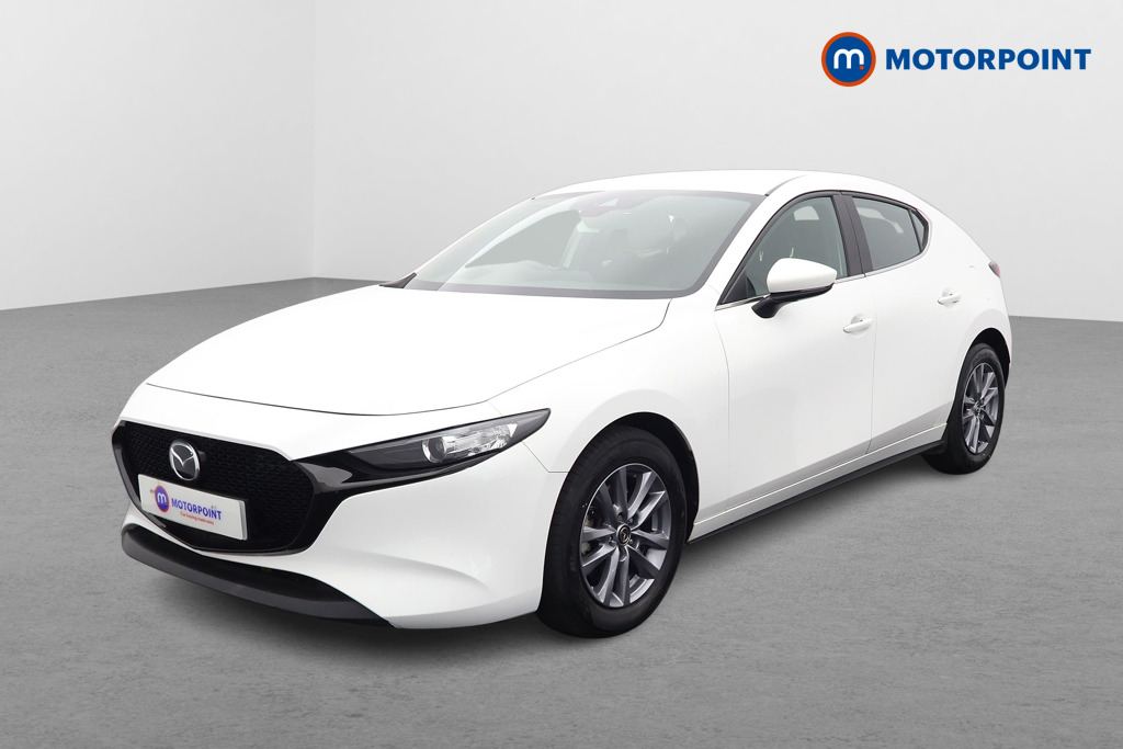 Mazda 3 Se-L Manual Petrol-Electric Hybrid Hatchback - Stock Number (1545256) - Passenger side front corner