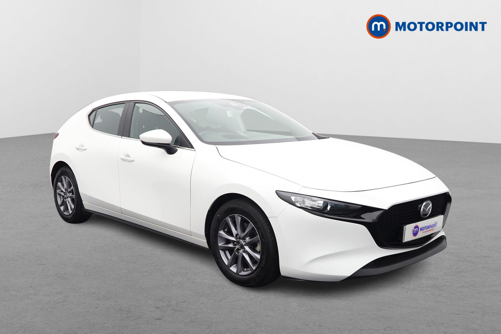 Mazda 3 Se-L Manual Petrol-Electric Hybrid Hatchback - Stock Number (1545256) - Drivers side front corner