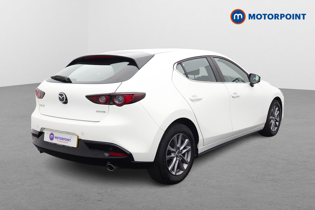 Mazda 3 Se-L Manual Petrol-Electric Hybrid Hatchback - Stock Number (1545256) - Drivers side rear corner