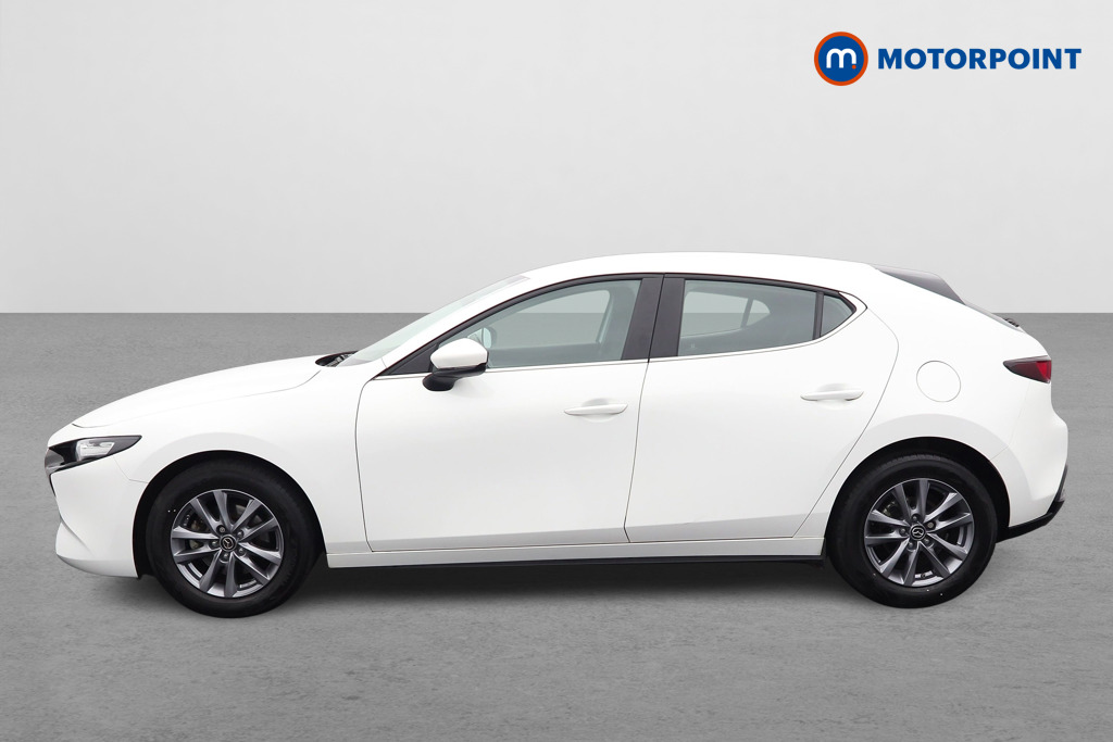 Mazda 3 Se-L Manual Petrol-Electric Hybrid Hatchback - Stock Number (1545256) - Passenger side