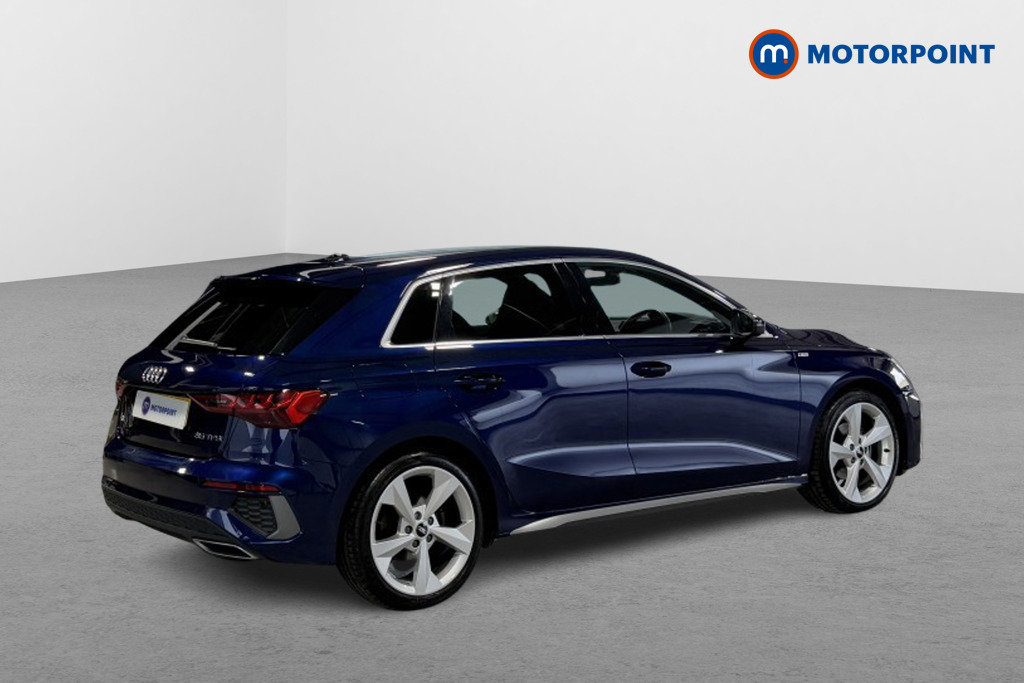 Audi A3 S Line Manual Petrol Hatchback - Stock Number (1546574) - Drivers side rear corner