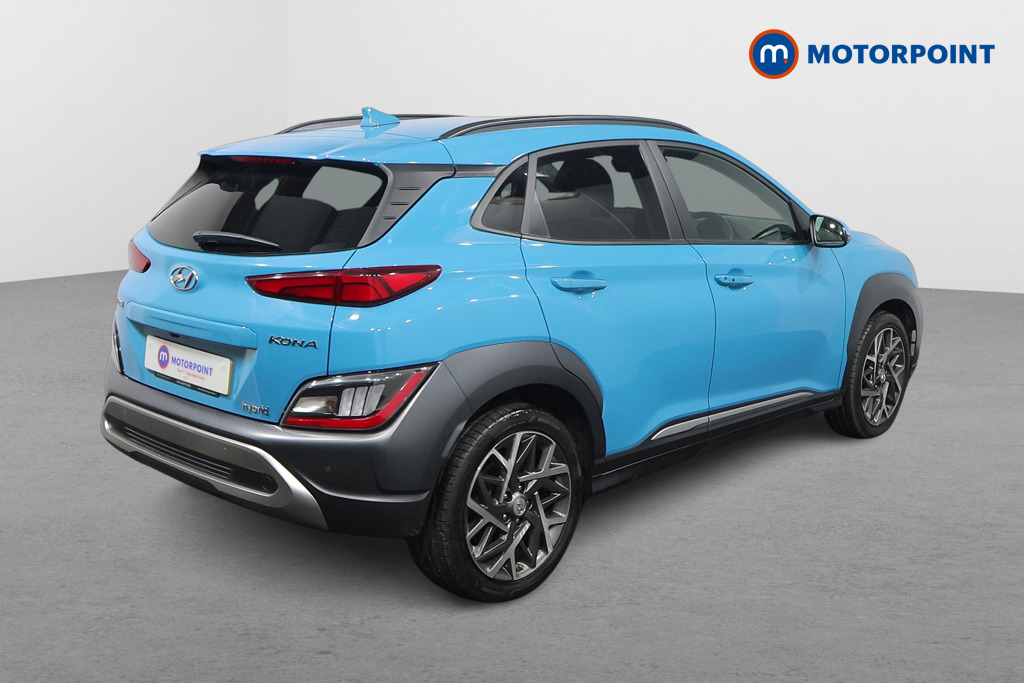 Hyundai Kona Ultimate Automatic Petrol-Electric Hybrid SUV - Stock Number (1547891) - Drivers side rear corner