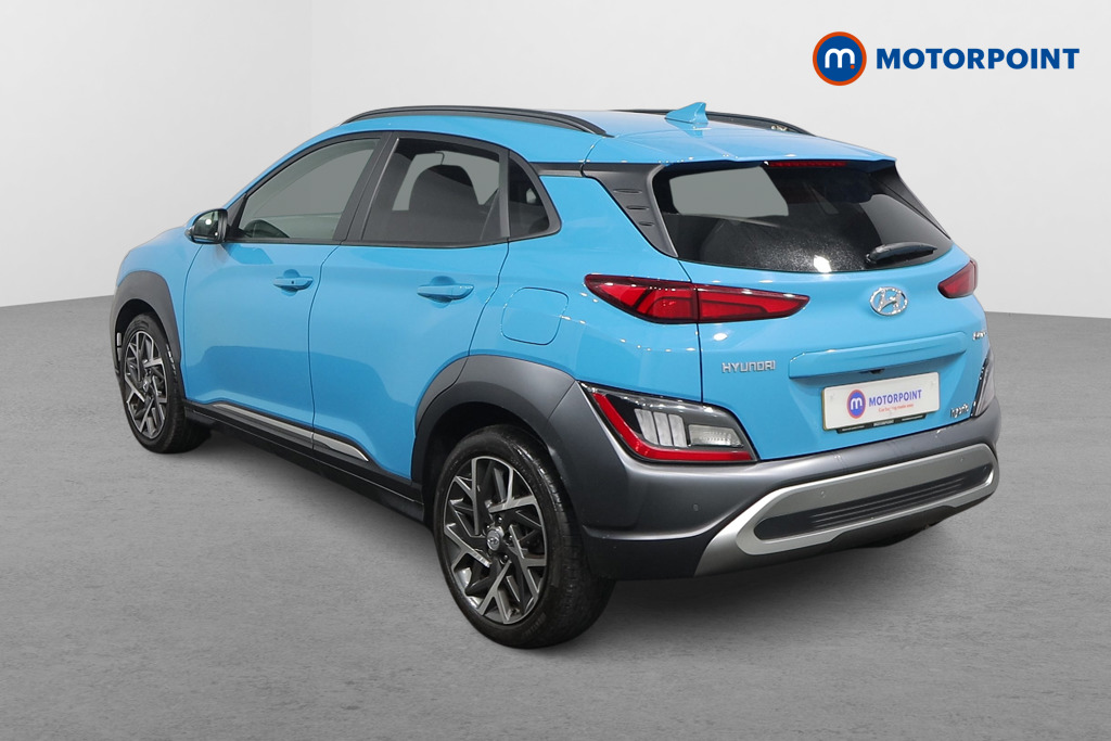 Hyundai Kona Ultimate Automatic Petrol-Electric Hybrid SUV - Stock Number (1547891) - Passenger side rear corner