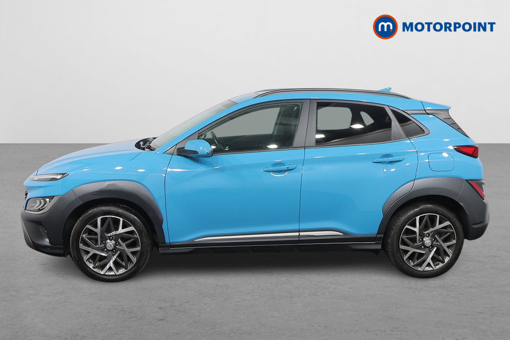 Hyundai Kona Ultimate Automatic Petrol-Electric Hybrid SUV - Stock Number (1547891) - Passenger side