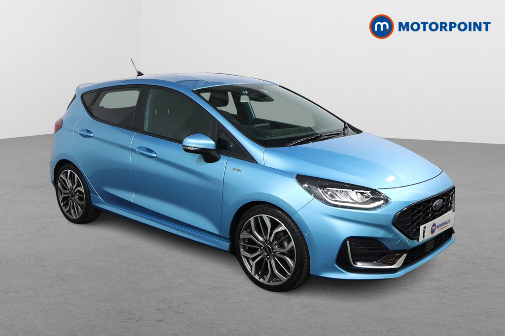 Ford Fiesta St-Line Vignale Automatic Petrol-Electric Hybrid Hatchback - Stock Number (1548475) - Drivers side front corner