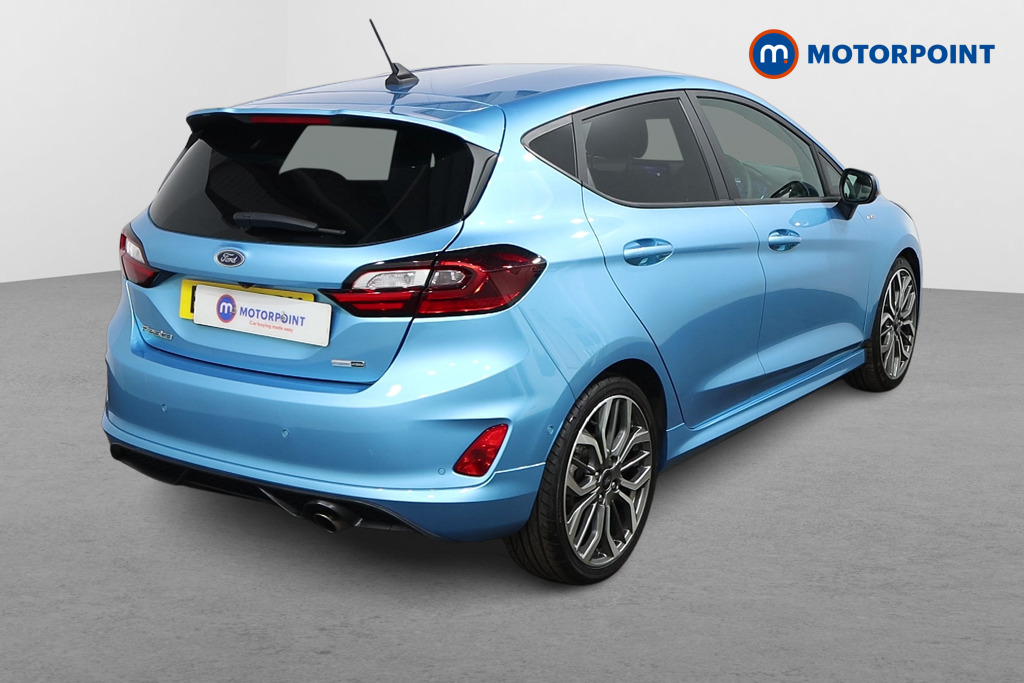 Ford Fiesta St-Line Vignale Automatic Petrol-Electric Hybrid Hatchback - Stock Number (1548475) - Drivers side rear corner