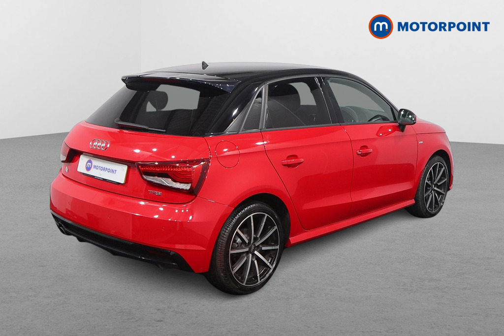 Audi A1 Black Edition Nav Manual Petrol Hatchback - Stock Number (1548991) - Drivers side rear corner