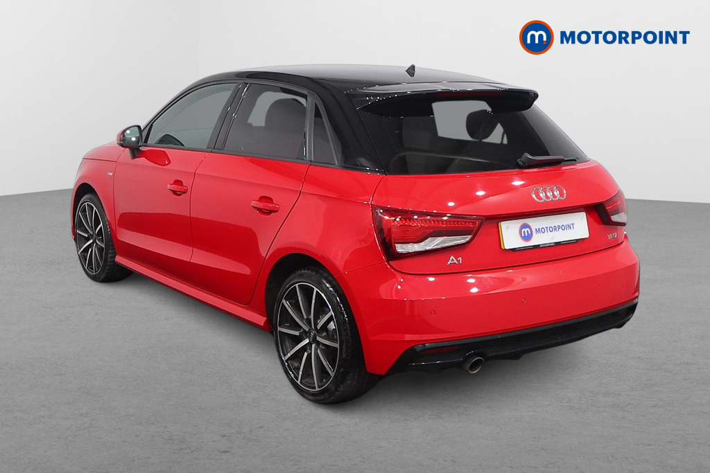 Audi A1 Black Edition Nav Manual Petrol Hatchback - Stock Number (1548991) - Passenger side rear corner