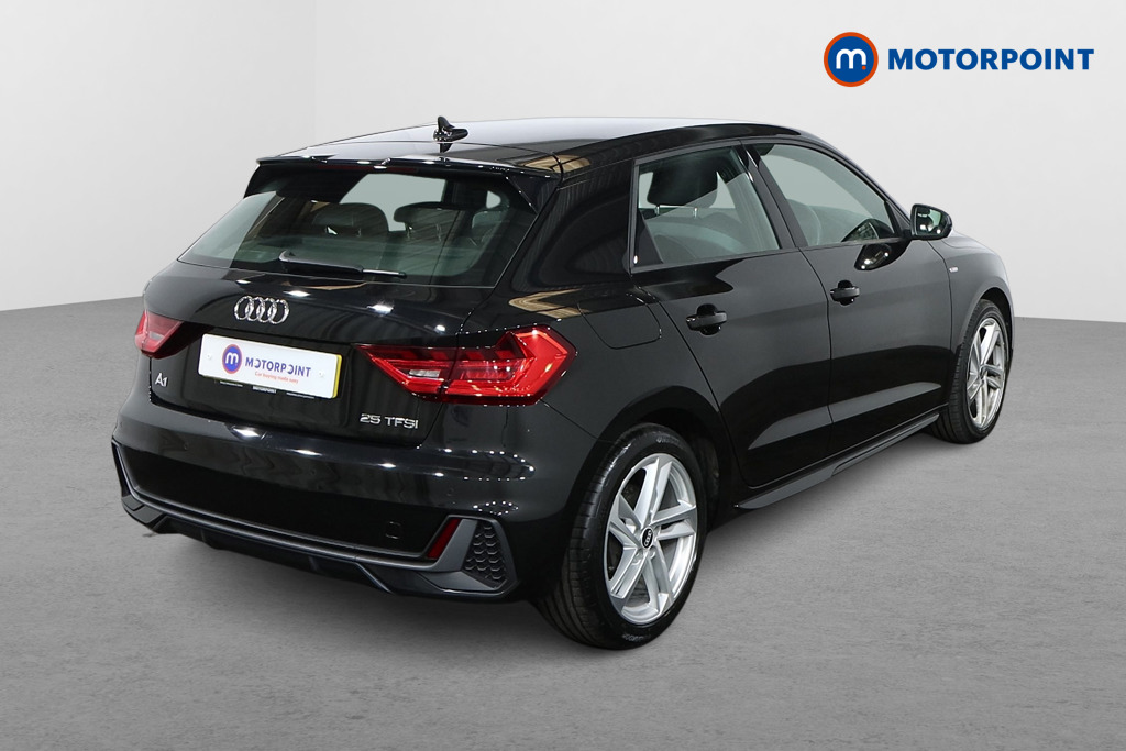 Audi A1 S Line Manual Petrol Hatchback - Stock Number (1549114) - Drivers side rear corner