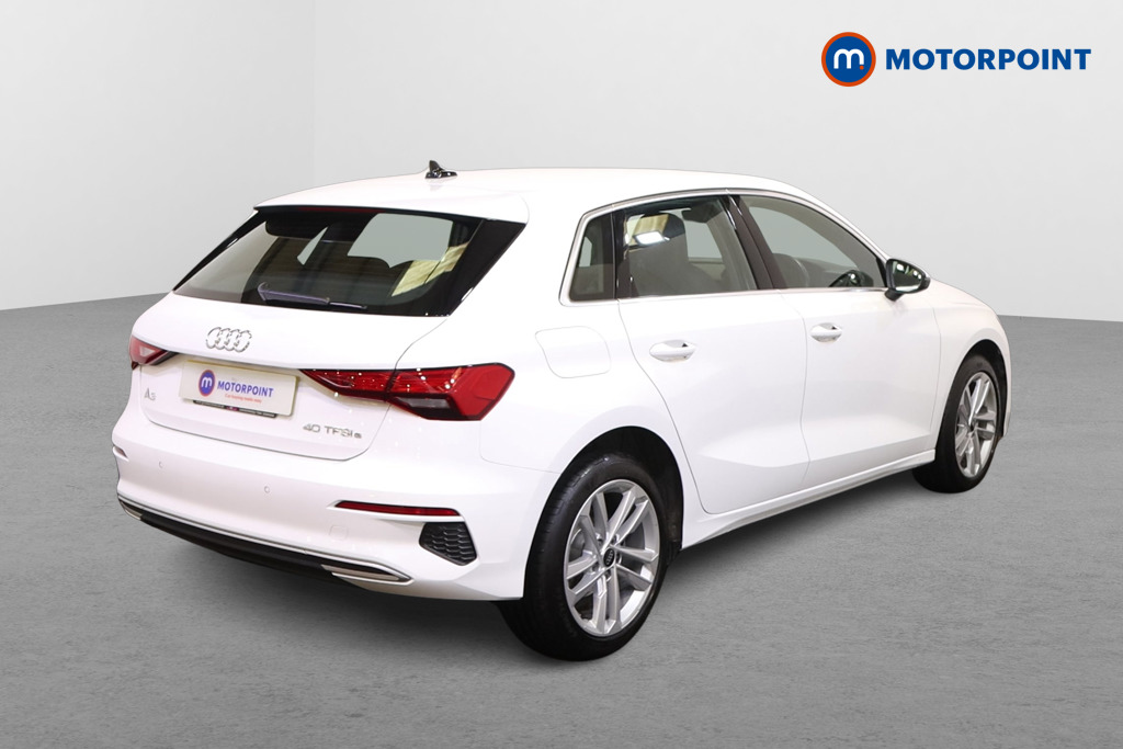 Audi A3 Sport Automatic Petrol Plug-In Hybrid Hatchback - Stock Number (1549366) - Drivers side rear corner