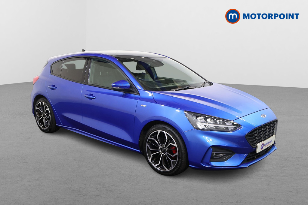 Ford Focus St-Line X Manual Petrol Hatchback - Stock Number (1550157) - Drivers side front corner