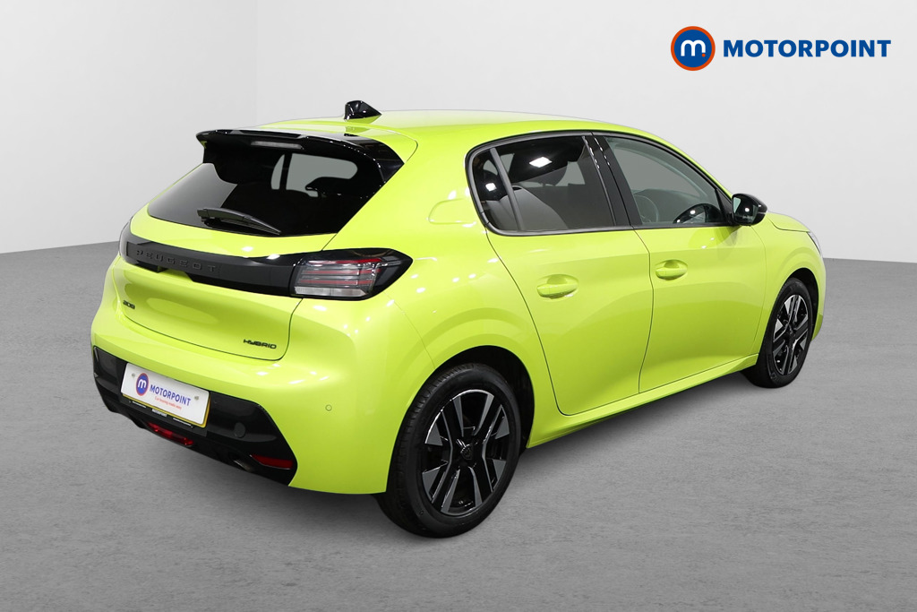 Peugeot 208 Allure Automatic Petrol-Electric Hybrid Hatchback - Stock Number (1551133) - Drivers side rear corner
