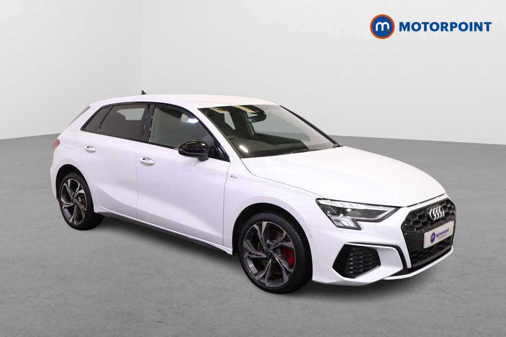 Audi A3 S Line Competition Automatic Petrol Plug-In Hybrid Hatchback - Stock Number (1551269) - Drivers side front corner