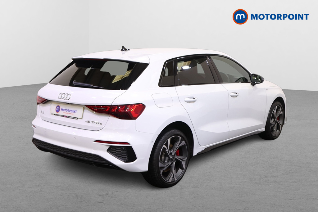 Audi A3 S Line Competition Automatic Petrol Plug-In Hybrid Hatchback - Stock Number (1551269) - Drivers side rear corner