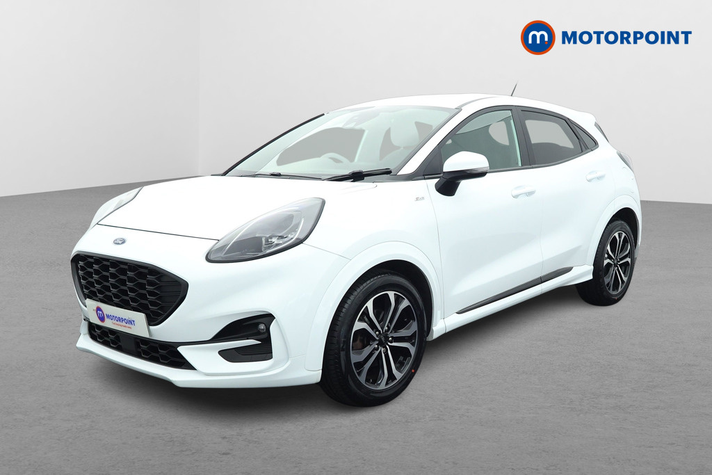 Ford Puma St-Line Manual Petrol-Electric Hybrid SUV - Stock Number (1551288) - Passenger side front corner