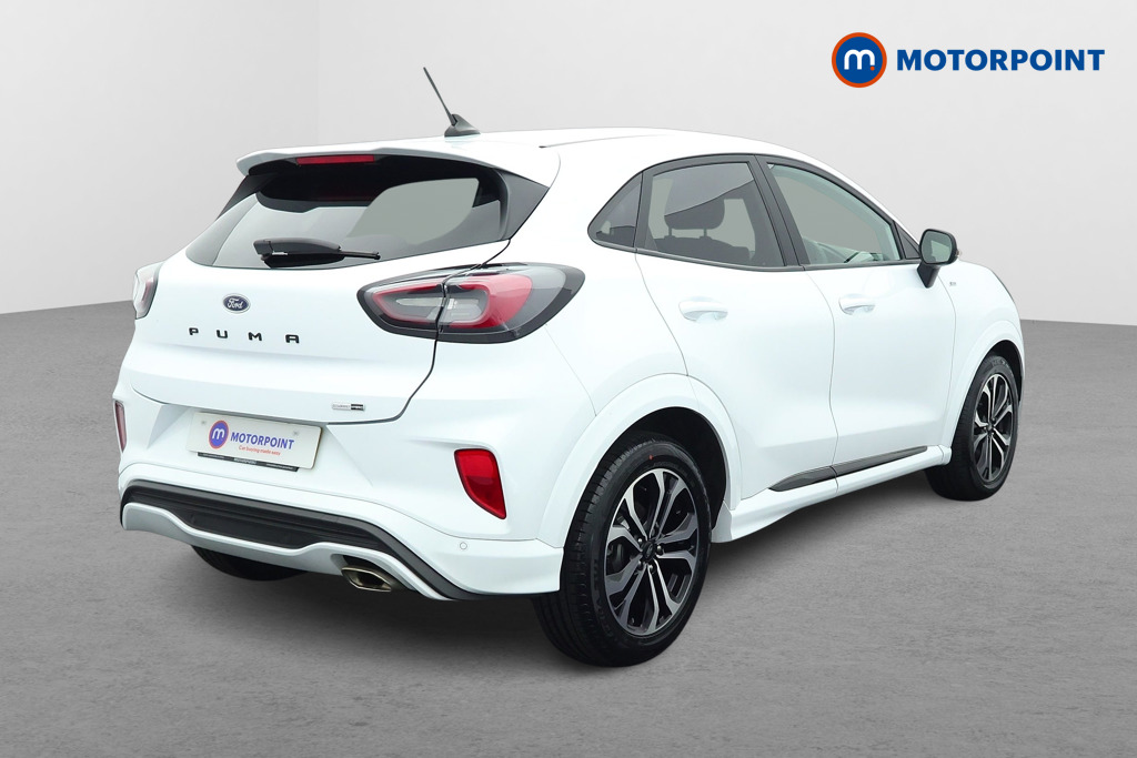 Ford Puma St-Line Manual Petrol-Electric Hybrid SUV - Stock Number (1551288) - Drivers side rear corner