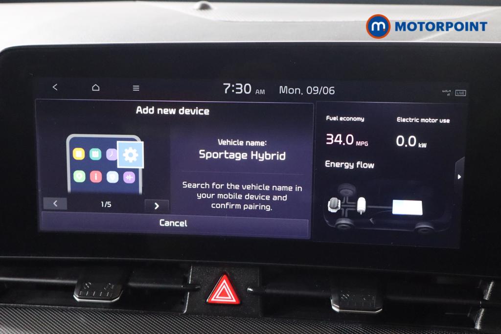 KIA Sportage 3 Automatic Petrol-Electric Hybrid SUV - Stock Number (1552011) - 14th supplementary image