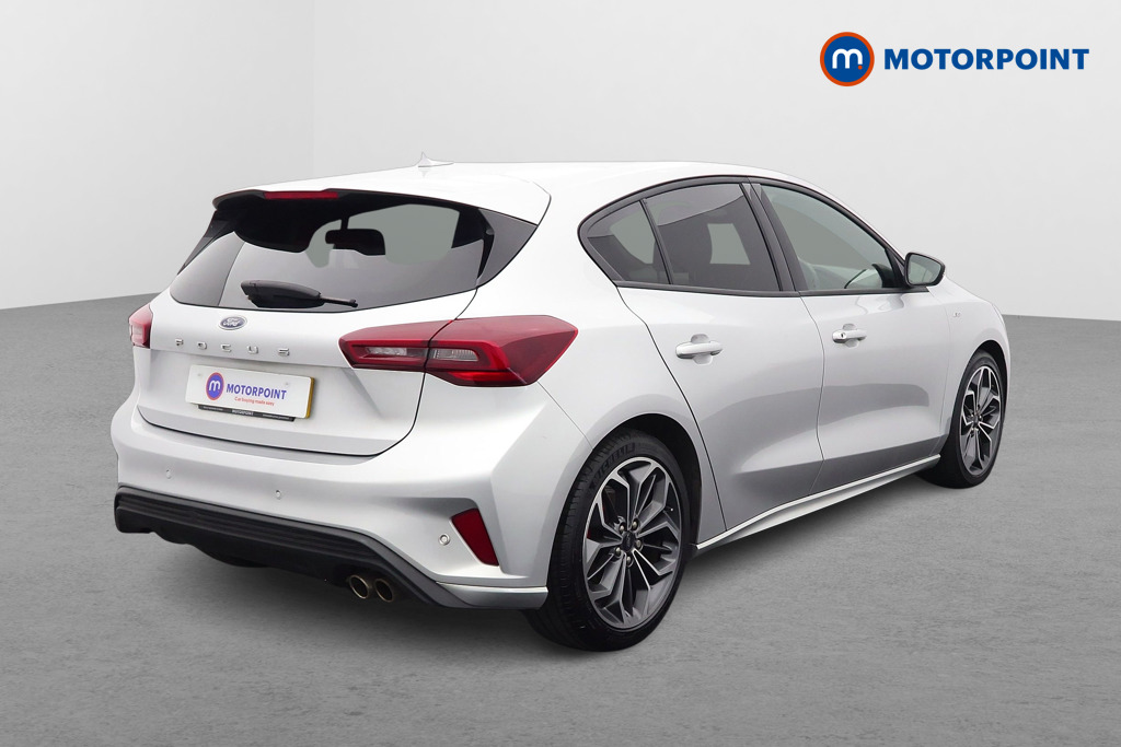 Ford Focus St-Line X Manual Petrol-Electric Hybrid Hatchback - Stock Number (1552023) - Drivers side rear corner