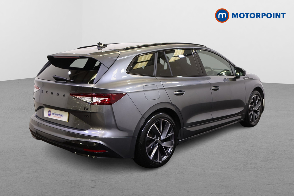 Skoda Enyaq 80 Sportline Plus Automatic Electric SUV - Stock Number (1552962) - Drivers side rear corner