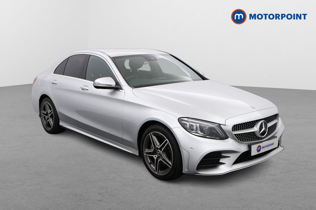 Mercedes-Benz C Class Amg Line Automatic Diesel Saloon - Stock Number (1489975) - Drivers side front corner