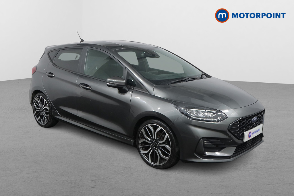 Ford Fiesta St-Line X Edition Manual Petrol-Electric Hybrid Hatchback - Stock Number (1525979) - Drivers side front corner