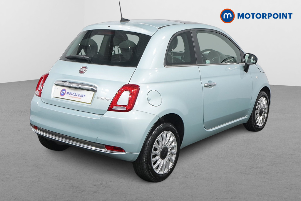 Fiat 500 1.0 Mild Hybrid 3Dr Manual Petrol-Electric Hybrid Hatchback - Stock Number (1529871) - Drivers side rear corner