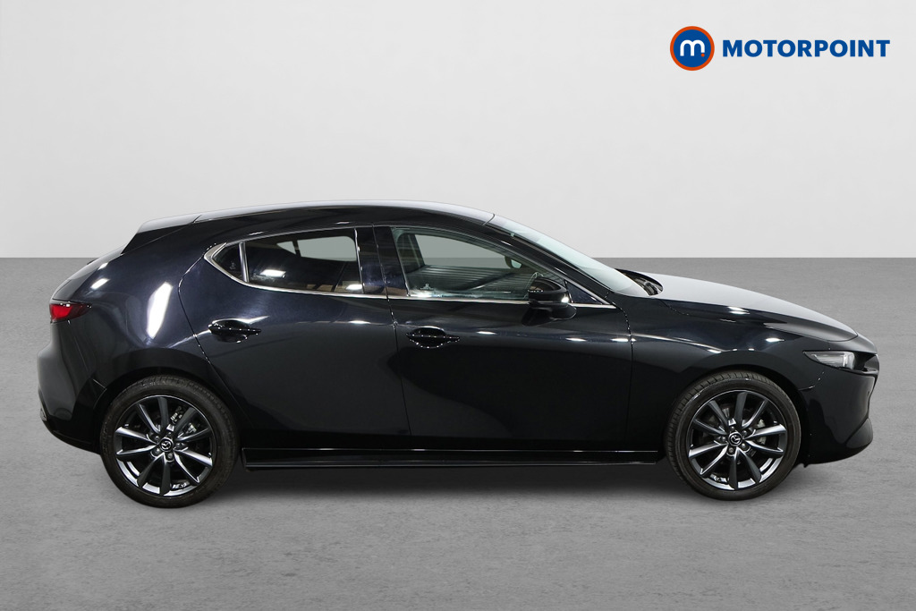 Mazda 3 Sport Lux Manual Petrol-Electric Hybrid Hatchback - Stock Number (1531064) - Drivers side