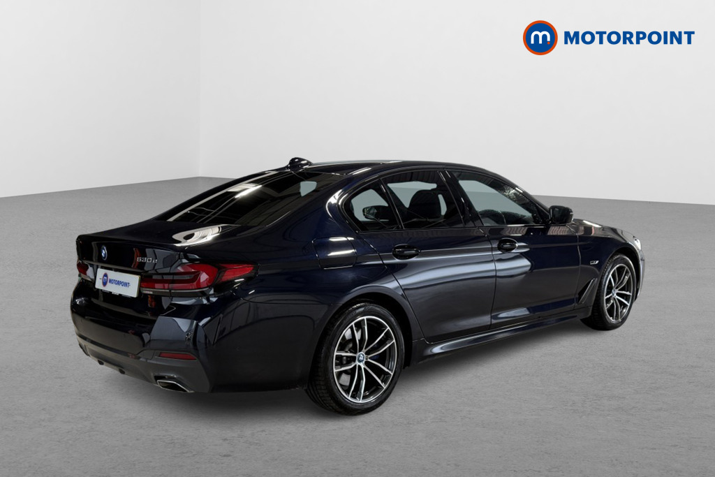 BMW 5 Series M Sport Automatic Petrol Plug-In Hybrid Saloon - Stock Number (1543675) - Drivers side rear corner