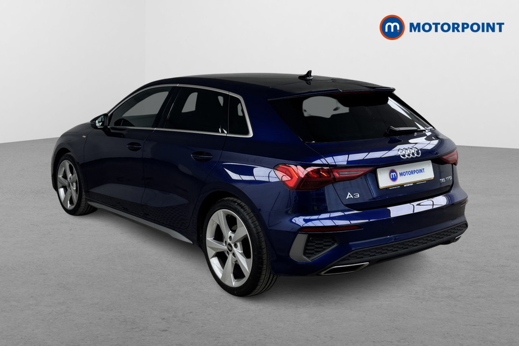 Audi A3 S Line Manual Petrol Hatchback - Stock Number (1546575) - Passenger side rear corner