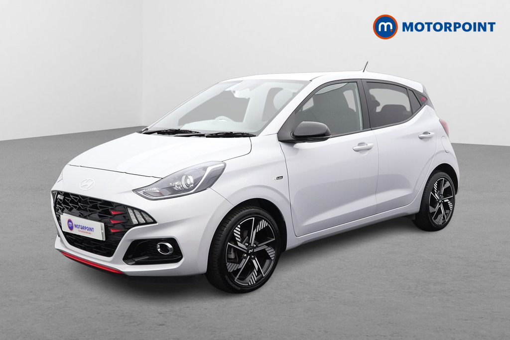 Hyundai I10 N Line Manual Petrol Hatchback - Stock Number (1547349) - Passenger side front corner
