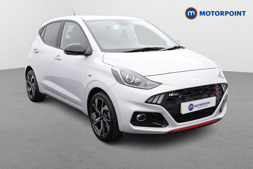 Hyundai I10 N Line Manual Petrol Hatchback - Stock Number (1547349) - Drivers side front corner