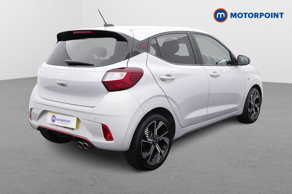 Hyundai I10 N Line Manual Petrol Hatchback - Stock Number (1547349) - Drivers side rear corner