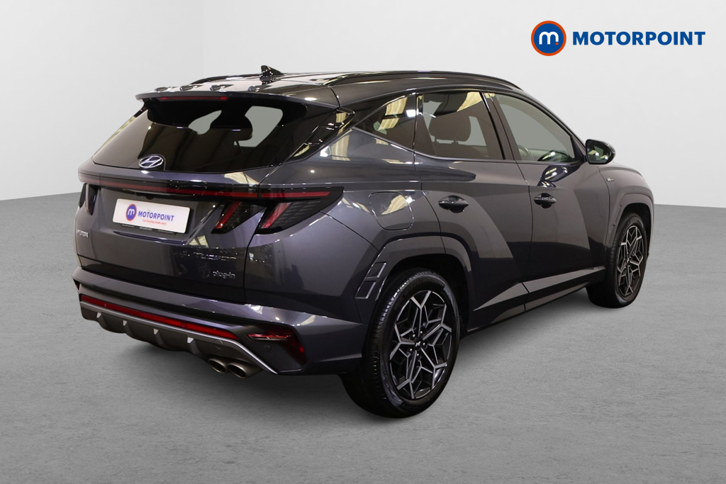 Hyundai Tucson N Line Automatic Petrol Plug-In Hybrid SUV - Stock Number (1548790) - Drivers side rear corner
