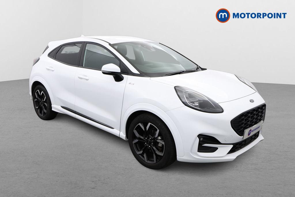 Ford Puma St-Line X Manual Petrol-Electric Hybrid SUV - Stock Number (1551019) - Drivers side front corner