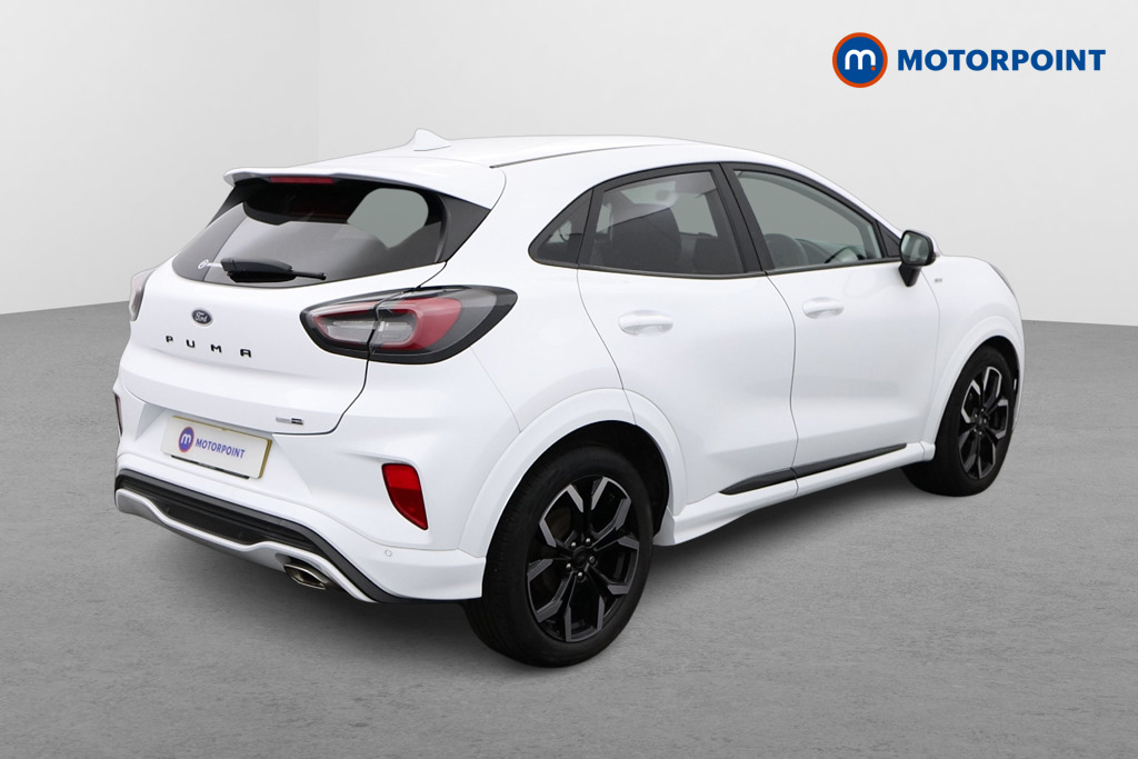 Ford Puma St-Line X Manual Petrol-Electric Hybrid SUV - Stock Number (1551019) - Drivers side rear corner