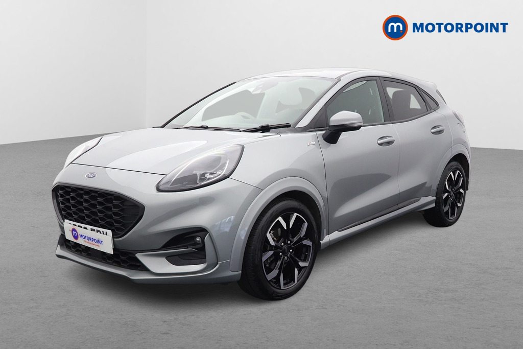 Ford Puma St-Line X Manual Petrol-Electric Hybrid SUV - Stock Number (1551021) - Passenger side front corner