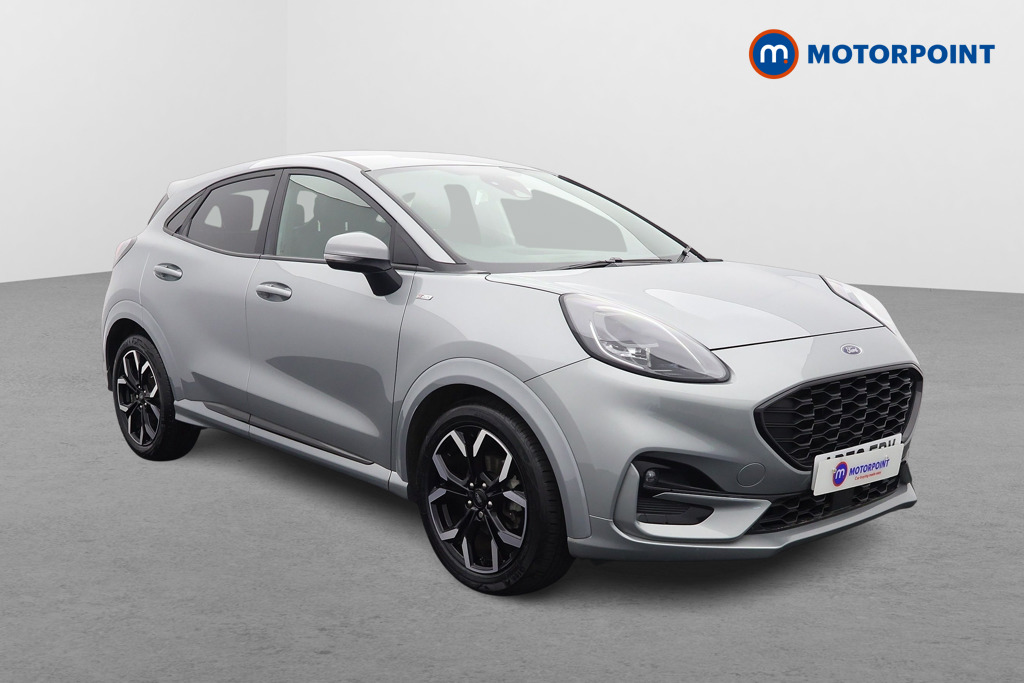 Ford Puma St-Line X Manual Petrol-Electric Hybrid SUV - Stock Number (1551021) - Drivers side front corner