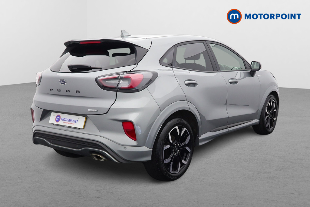 Ford Puma St-Line X Manual Petrol-Electric Hybrid SUV - Stock Number (1551021) - Drivers side rear corner