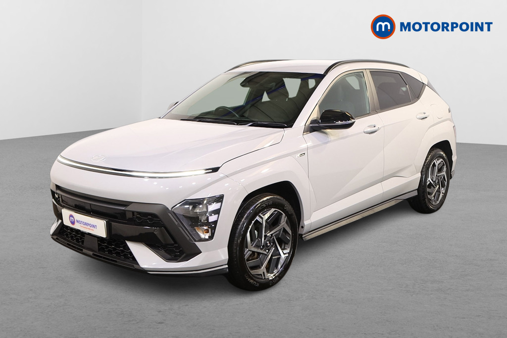 Hyundai Kona N Line Automatic Petrol-Electric Hybrid SUV - Stock Number (1551486) - Passenger side front corner