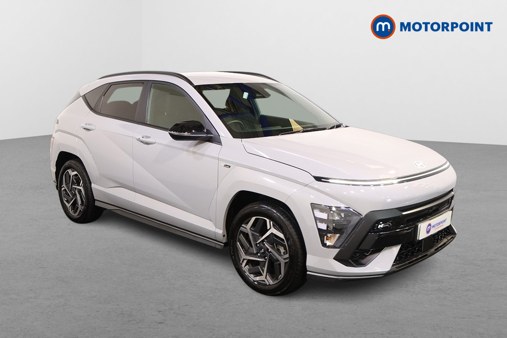 Hyundai Kona N Line Automatic Petrol-Electric Hybrid SUV - Stock Number (1551486) - Drivers side front corner