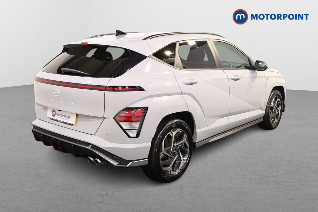 Hyundai Kona N Line Automatic Petrol-Electric Hybrid SUV - Stock Number (1551486) - Drivers side rear corner
