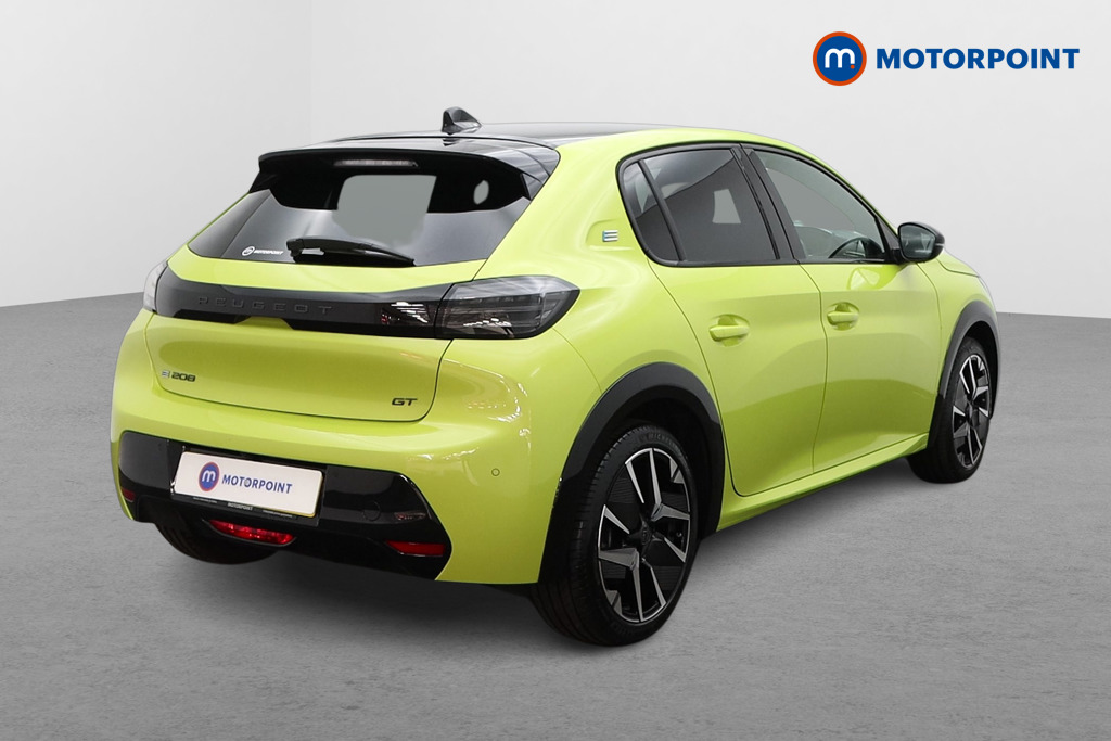 Peugeot 208 GT Automatic Electric Hatchback - Stock Number (1552710) - Drivers side rear corner