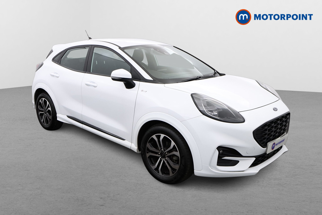 Ford Puma St-Line Manual Petrol-Electric Hybrid SUV - Stock Number (1553295) - Drivers side front corner
