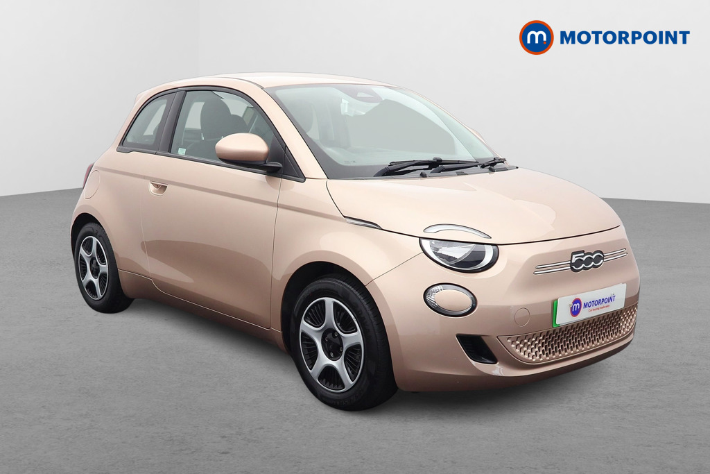 Fiat 500 Passion Automatic Electric Hatchback - Stock Number (1541264) - Drivers side front corner