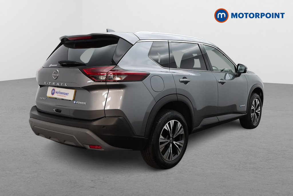 Nissan X-Trail N-Connecta Automatic Petrol-Electric Hybrid SUV - Stock Number (1546632) - Drivers side rear corner