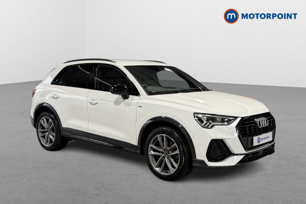 Audi Q3 Black Edition Manual Petrol SUV - Stock Number (1546657) - Drivers side front corner