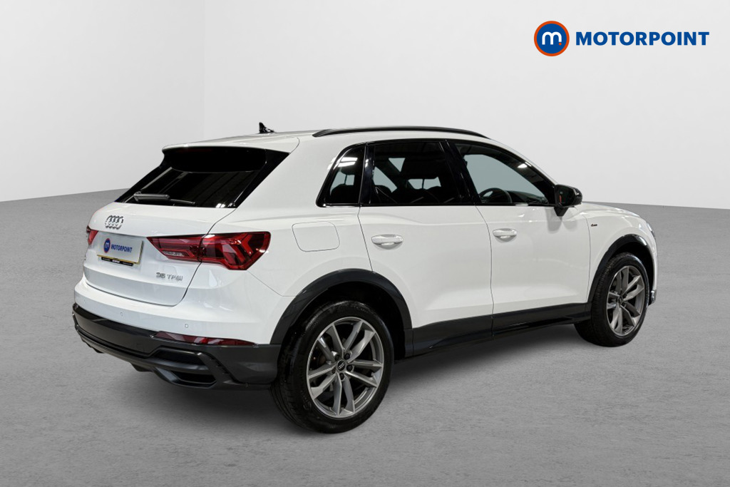 Audi Q3 Black Edition Manual Petrol SUV - Stock Number (1546657) - Drivers side rear corner