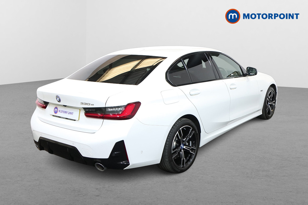 BMW 3 Series M Sport Automatic Petrol Plug-In Hybrid Saloon - Stock Number (1548107) - Drivers side rear corner